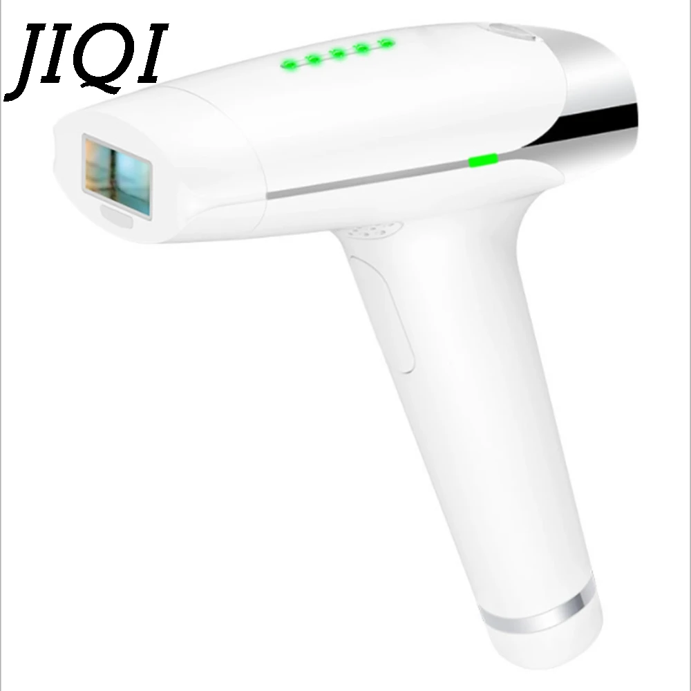 

JIQI 2In1 IPL Laser Hair Removal Machine Epilator Lady Body Shaver Permanent Bikini Female Trimmer Electric Depilador 110V 220V