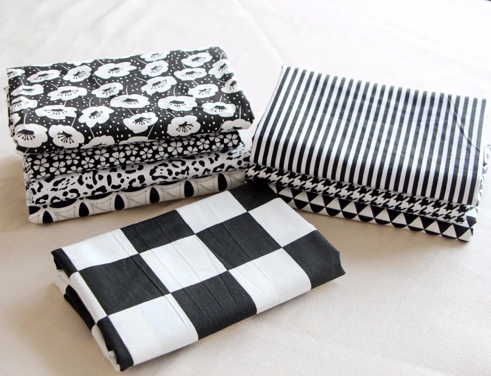 black white upholstery curtain cotton fabric for bedding furniture diy patchwork crafts material tissu cloth textile sofa fabric
black white upholstery curtain cotton fabric for bedding furniture diy patchwork crafts material tissu cloth textile sofa fabric