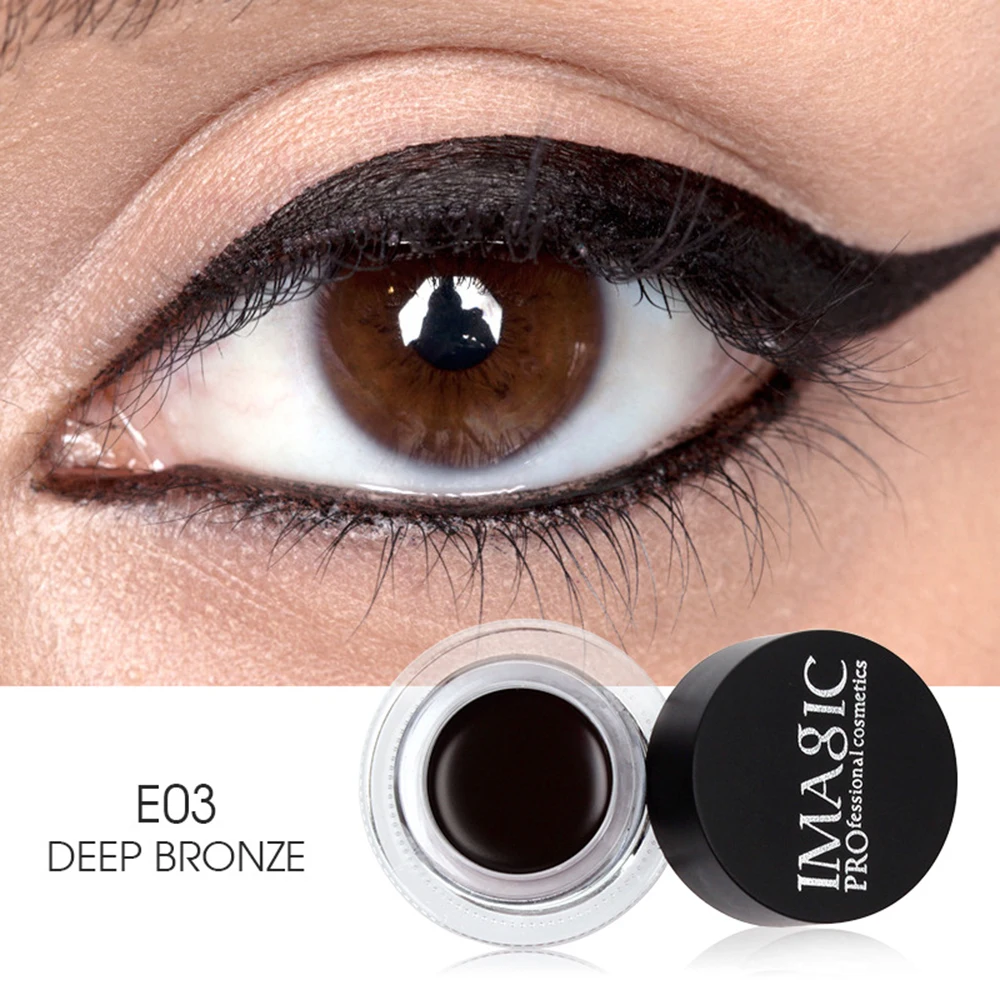 IMAGIC Hot 3 Color Eyeliner Quick-drying Waterproof non-Blooming Natural Long-lasting Brush Portable Eyeliner makeup TSLM1
IMAGIC Hot 3 Color Eyeliner Quick-drying Waterproof non-Blooming Natural Long-lasting Brush Portable Eyeliner makeup TSLM1