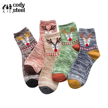 Cartoon Deer Female Funny Socks Cotton Fashion Women Cute Socks Casual In Tube Girl Socks 3Pairs/lot=6pieces
Cartoon Deer Female Funny Socks Cotton Fashion Women Cute Socks Casual In Tube Girl Socks 3Pairs/lot=6pieces