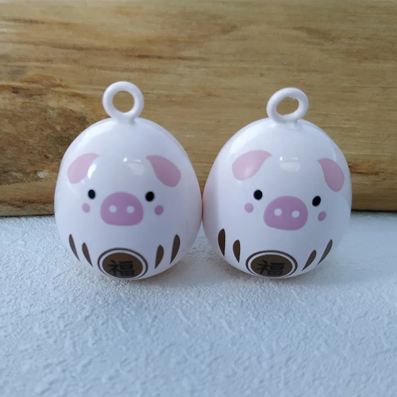 Wealthy Pig Jingle Bells Charms Good Luck Close Twinkle Bell Necklace Pendant Accessories Jewelry Craft Findings
Wealthy Pig Jingle Bells Charms Good Luck Close Twinkle Bell Necklace Pendant Accessories Jewelry Craft Findings