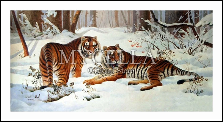 Two Tigers On Snow Diamond Embroidery 5D Painting Cross Stitch Mosaic Pattern Square Full Rhinestone Needlework Gift Home Decor
Two Tigers On Snow Diamond Embroidery 5D Painting Cross Stitch Mosaic Pattern Square Full Rhinestone Needlework Gift Home Decor
