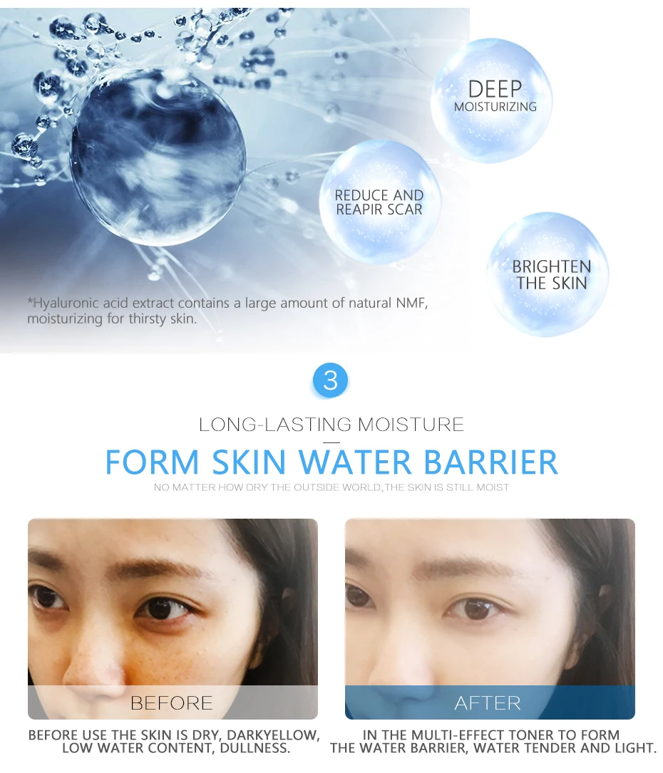 Hyaluronic acid skincare