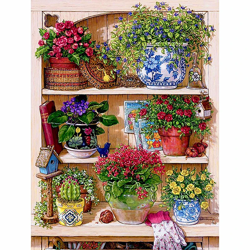 Full Square/Round Drill 5D DIY Diamond Painting "Flower & rack" 3D Embroidery Cross Stitch Mosaic Rhinestone Home Decor gift
Full Square/Round Drill 5D DIY Diamond Painting "Flower & rack" 3D Embroidery Cross Stitch Mosaic Rhinestone Home Decor gift