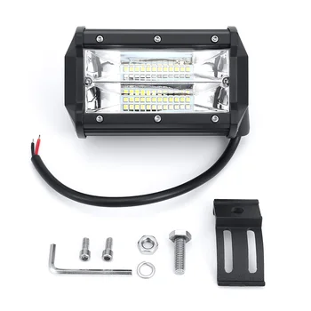 iSincer Car-Sytling Work Light Bar 12V Work Lamp 72W 6000K with CREE LED Chip 5 inch Car LED Lamp Bulb fro Motorcycle Headlight
iSincer Car-Sytling Work Light Bar 12V Work Lamp 72W 6000K with CREE LED Chip 5 inch Car LED Lamp Bulb fro Motorcycle Headlight