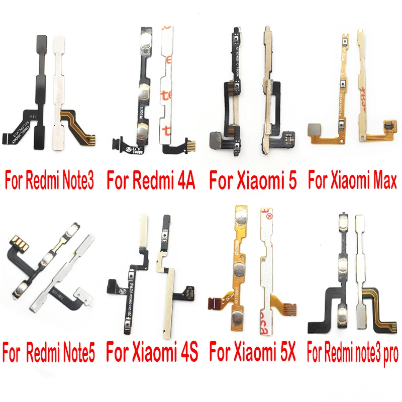 Volume Button Power Switch On Off Flex Cable For Xiaomi Redmi Note 3 Pro Special Note 2 4 5 4X 5A 5X 5S 4i 4C S2 Max Mix 2S
Volume Button Power Switch On Off Flex Cable For Xiaomi Redmi Note 3 Pro Special Note 2 4 5 4X 5A 5X 5S 4i 4C S2 Max Mix 2S