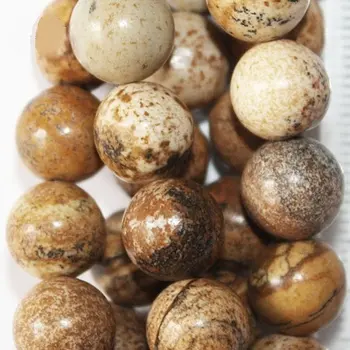 Natural Sand Jasper Beads, Picture Jasper beads - Round 10 mm Gemstone Beads - Full Strand 15 1/2", 38 beads, A-Quality
Natural Sand Jasper Beads, Picture Jasper beads - Round 10 mm Gemstone Beads - Full Strand 15 1/2", 38 beads, A-Quality
