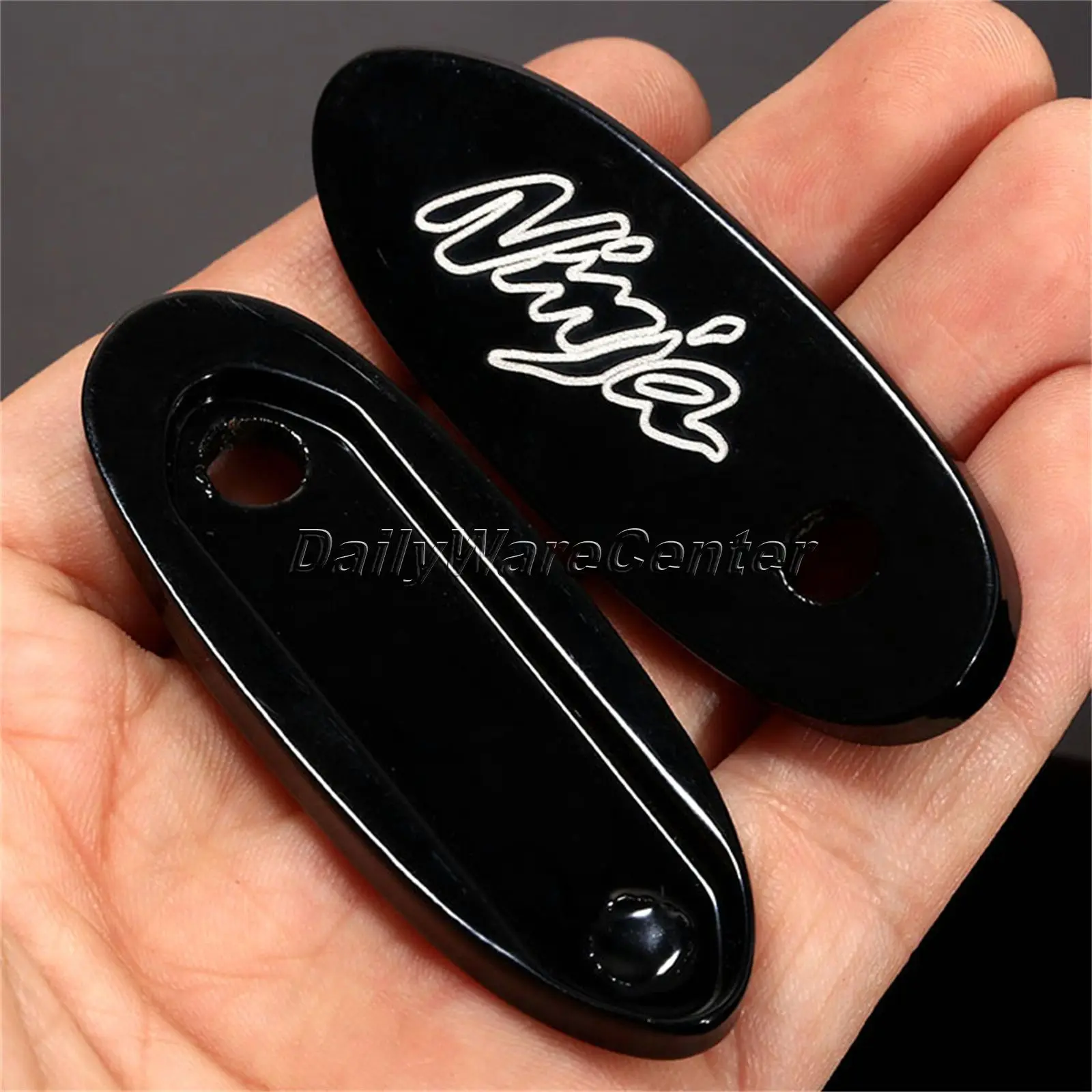 Aluminum Motorcycle Mirrors Block Off Base Plates Logo Engraved For Kawasaki ZX-6R/ZX636/ZX-6RR Ninja EX500 ZX7 ZX-7R ZX-10R 9R
Aluminum Motorcycle Mirrors Block Off Base Plates Logo Engraved For Kawasaki ZX-6R/ZX636/ZX-6RR Ninja EX500 ZX7 ZX-7R ZX-10R 9R