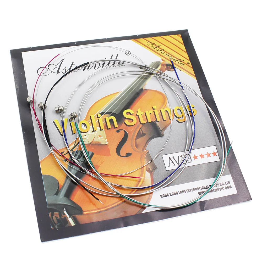 IRIN 4pcs A Set of Violin Strings E-A-D-G Steel Core Nickel Silver Wound Exquisite Stringed Instrument Parts Accessories
IRIN 4pcs A Set of Violin Strings E-A-D-G Steel Core Nickel Silver Wound Exquisite Stringed Instrument Parts Accessories