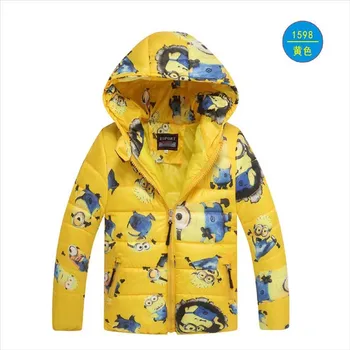 Minion Jacket Kids Down Jacket For Boy Baby Minion Clothes Winter Down Coat Warm Baby Snowsuit Children Girl Hooded Short Coat
Minion Jacket Kids Down Jacket For Boy Baby Minion Clothes Winter Down Coat Warm Baby Snowsuit Children Girl Hooded Short Coat
