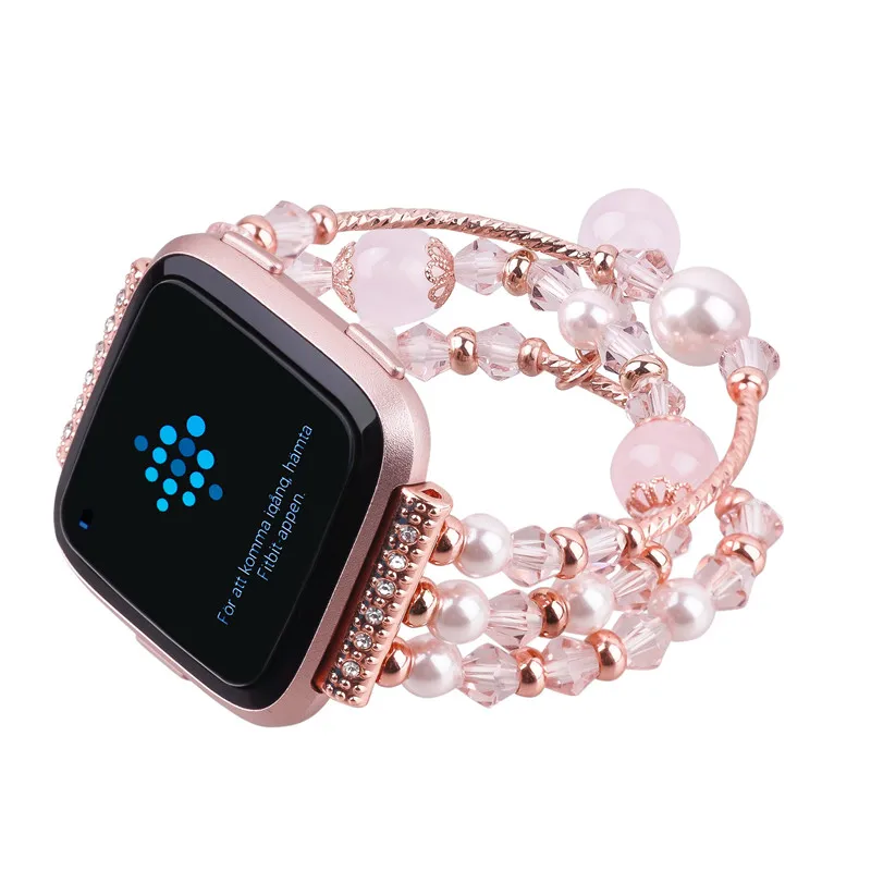 Agate Gem Watch Band Strap Bracelet For Fitbit Versa SmartWatch Watachband Wristband Girl Woman Female Jewelry
Agate Gem Watch Band Strap Bracelet For Fitbit Versa SmartWatch Watachband Wristband Girl Woman Female Jewelry