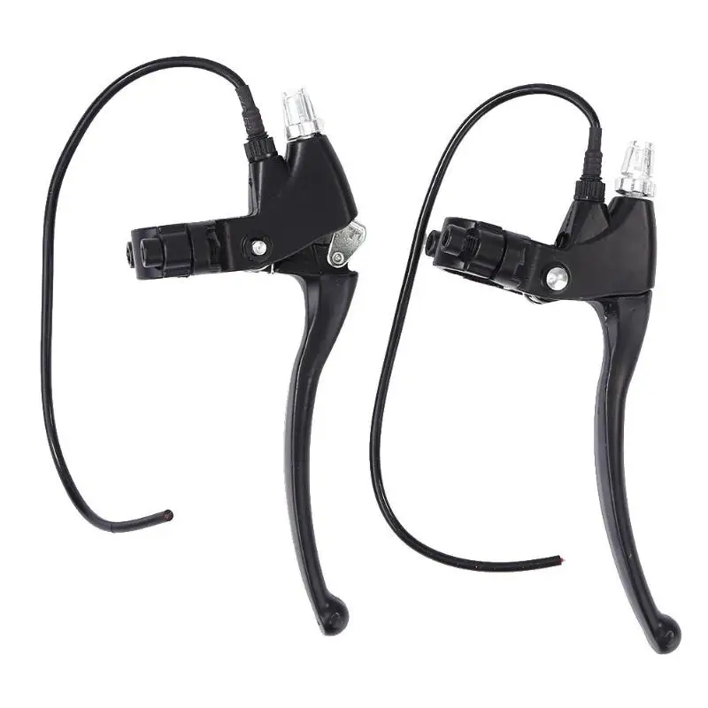 1 Pair Bicycle Brake Lever Universal Rainproof E-Bike Brake Alloy Front Rear Electric Bike Scooter Brakes Handles Replacement
1 Pair Bicycle Brake Lever Universal Rainproof E-Bike Brake Alloy Front Rear Electric Bike Scooter Brakes Handles Replacement