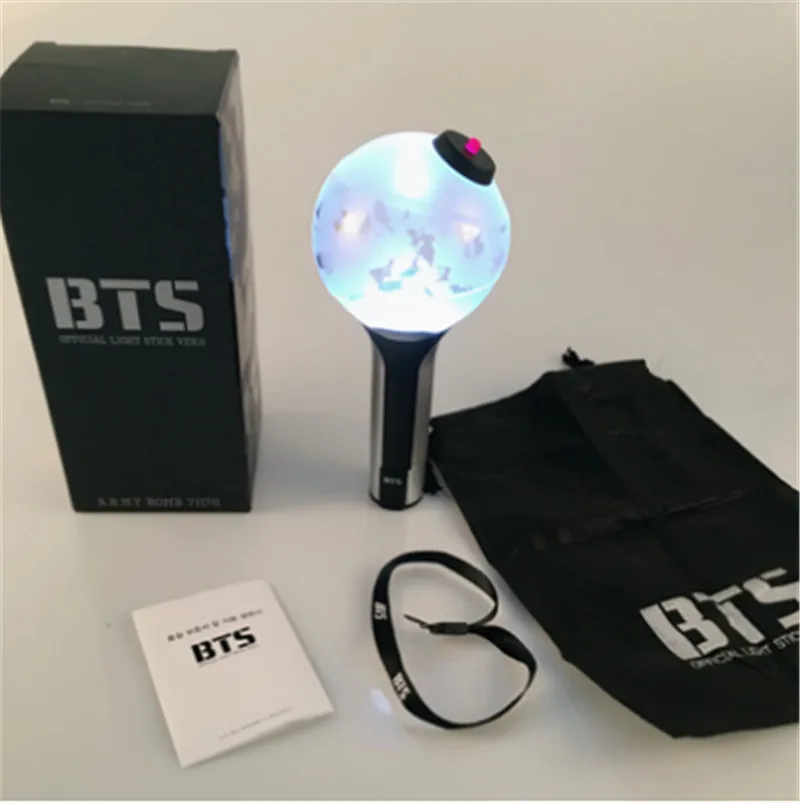 KPOP BTS ARMY Bomb Light Stick Ver2. Bangtan Boys Concert ARMY Glow Light-up Lamp Stick Fan-Made Gift Collection In Stock
KPOP BTS ARMY Bomb Light Stick Ver2. Bangtan Boys Concert ARMY Glow Light-up Lamp Stick Fan-Made Gift Collection In Stock