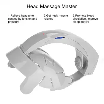 Intelligent Head Massager Brain Scalp Relax Acupuncture Points Stress Release Vibration Massage Device Electric Nerve Stimulator
Intelligent Head Massager Brain Scalp Relax Acupuncture Points Stress Release Vibration Massage Device Electric Nerve Stimulator