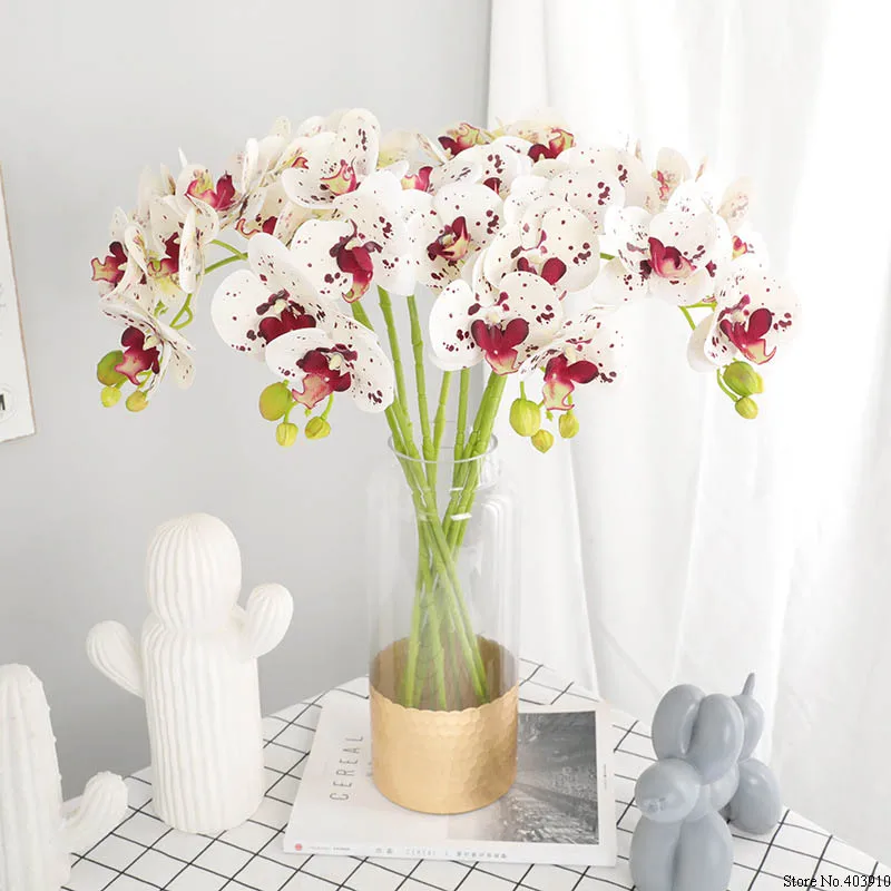 Real touch artificial 5 head/branch butterfly orchid office home Christmas wedding decor PU artificial flower display pot orchid
Real touch artificial 5 head/branch butterfly orchid office home Christmas wedding decor PU artificial flower display pot orchid