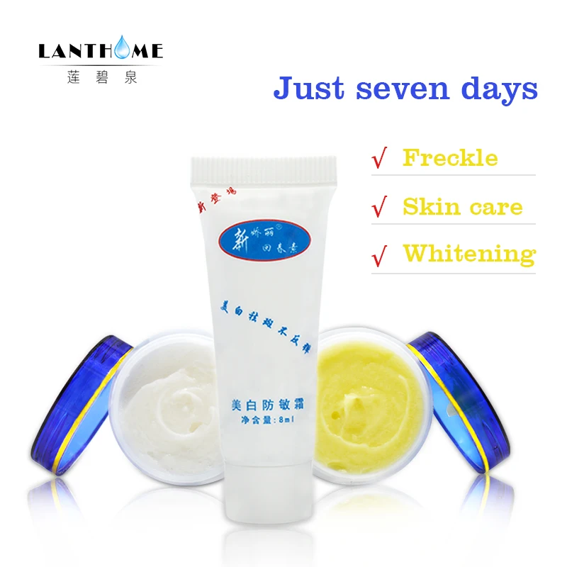 New JIAOLI Removal Freckles Speckle Cream Skin Whitening Melanin Lighten Dark Spots In 7 Days Day and Night Facial Cream Set
New JIAOLI Removal Freckles Speckle Cream Skin Whitening Melanin Lighten Dark Spots In 7 Days Day and Night Facial Cream Set