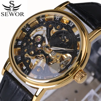 Luxury Brand Sport Clock Roman Numerals Dial Men Mechanical Hand wind Watch Skeleton Vintage Watches Leather Strap 2017 New
Luxury Brand Sport Clock Roman Numerals Dial Men Mechanical Hand wind Watch Skeleton Vintage Watches Leather Strap 2017 New