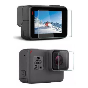 Tempered Glass Protector Cover Case For GoPro Go pro Hero5 Hero6 Hero7 Hero 5/6/7 Black Camera Lens LCD Screen Protection Film
Tempered Glass Protector Cover Case For GoPro Go pro Hero5 Hero6 Hero7 Hero 5/6/7 Black Camera Lens LCD Screen Protection Film