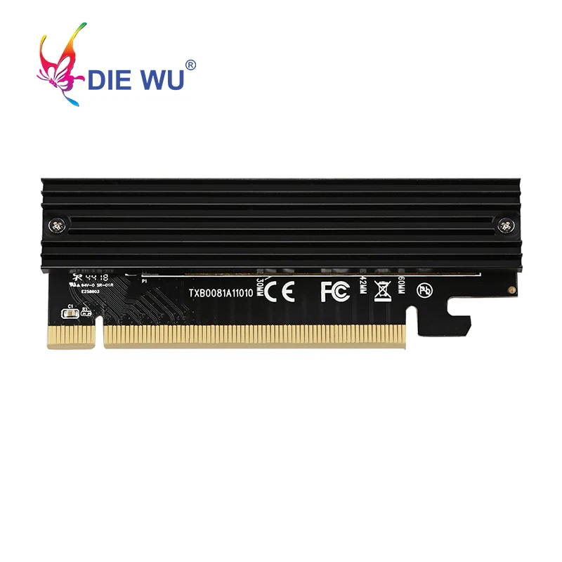 Плата расширения DIEWU PCIE X16 на M.2 ключ M NVMe SSD NGFF адаптер Ethernet карта памяти|Платы