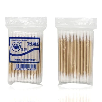 60pcs Wood Cotton Swab Cosmetics Makeup Health Medical Ear Clean Sticks Buds Tip Wood Cotton Head Swab
60pcs Wood Cotton Swab Cosmetics Makeup Health Medical Ear Clean Sticks Buds Tip Wood Cotton Head Swab