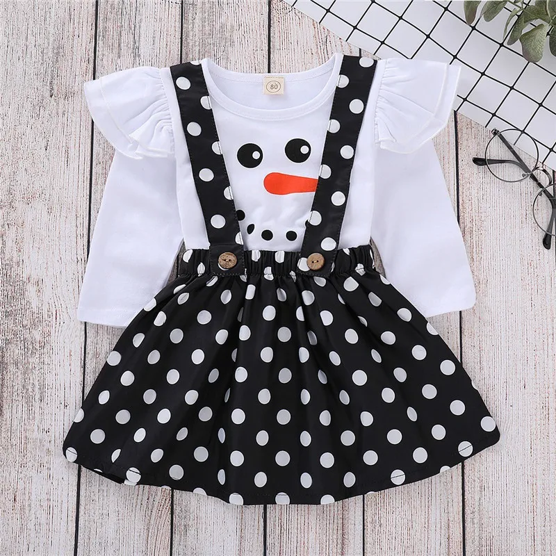 1-4Y Kids Baby Girls Outfits Clothes Long Sleeve T-shirt Tops+Strap Skirt 2pcs Set
1-4Y Kids Baby Girls Outfits Clothes Long Sleeve T-shirt Tops+Strap Skirt 2pcs Set