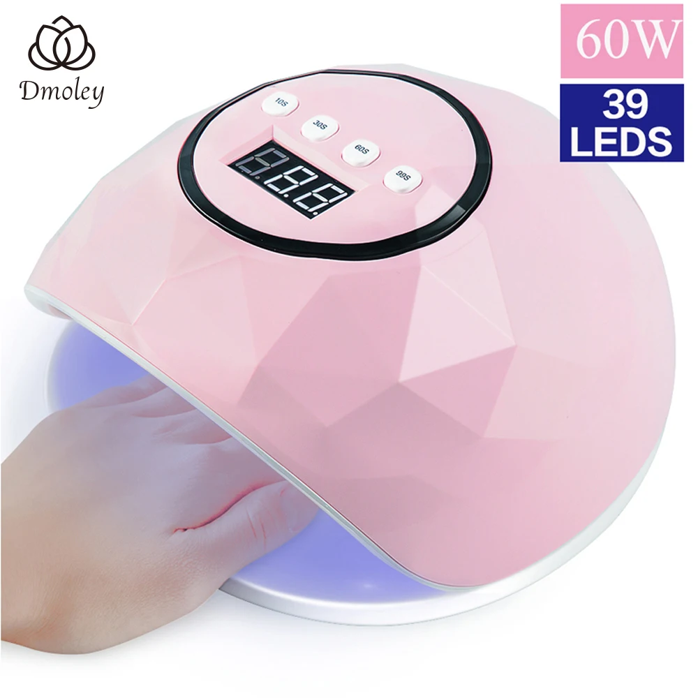 Dmoley UV Light LED Lamp Nail Dryer 39Pcs LEDs With LCD Display Fast Curing Lamp 30s/60/99s Automatic Sensor Timer For Nails
Dmoley UV Light LED Lamp Nail Dryer 39Pcs LEDs With LCD Display Fast Curing Lamp 30s/60/99s Automatic Sensor Timer For Nails