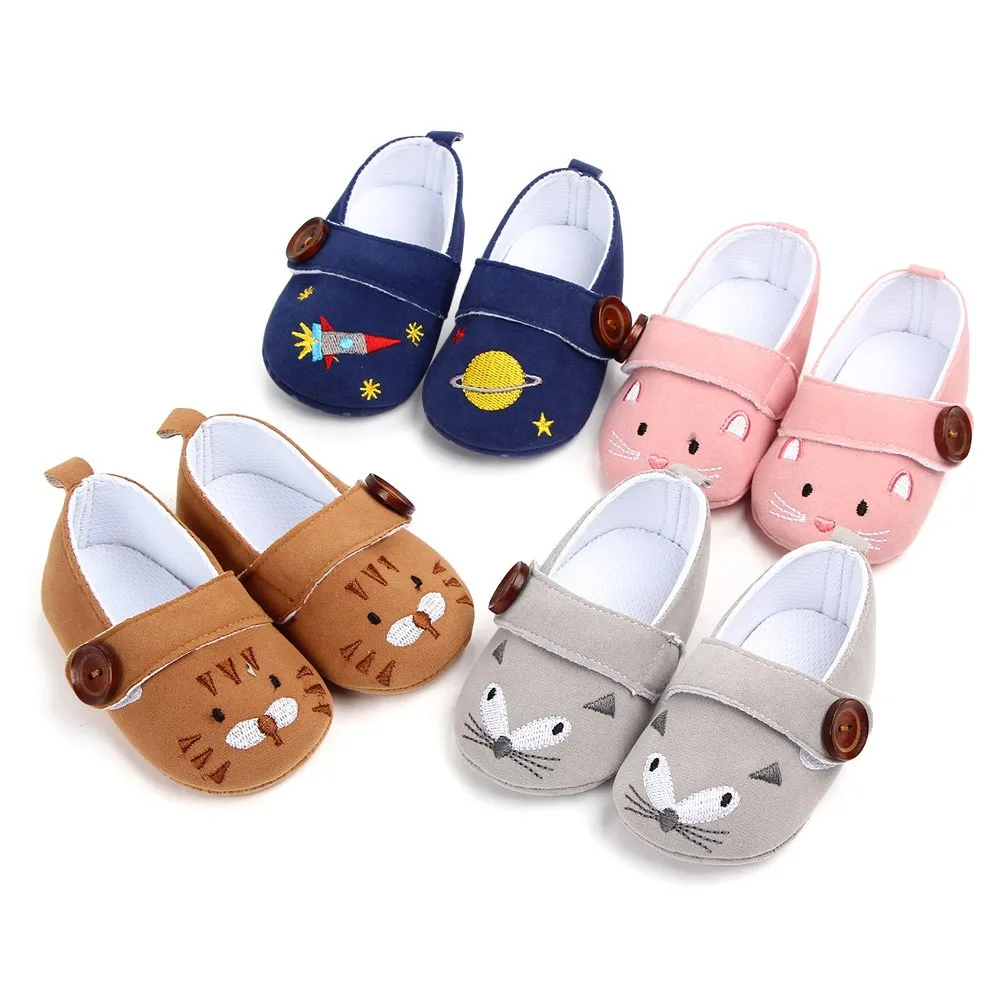Perimedes Baby Cartoon First Walker Shoes Newborn Baby Girls Boys Button Cartoon Embroidery First Walker Soft Sole Shoes
Perimedes Baby Cartoon First Walker Shoes Newborn Baby Girls Boys Button Cartoon Embroidery First Walker Soft Sole Shoes