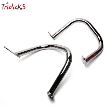 Triclicks 2x CNC Aluminum Protect Guards Motorcycle Engine Guard Highway Crash Bar For Yamaha XVS650 V-Star 400 650 Custom 98-12
Triclicks 2x CNC Aluminum Protect Guards Motorcycle Engine Guard Highway Crash Bar For Yamaha XVS650 V-Star 400 650 Custom 98-12