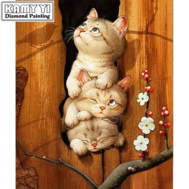 Daimond Painting Cross-switch cute cat 3D Diamond Painting Square/Round Rhinestones Painting Embroidery Gift for children ZH
Daimond Painting Cross-switch cute cat 3D Diamond Painting Square/Round Rhinestones Painting Embroidery Gift for children ZH