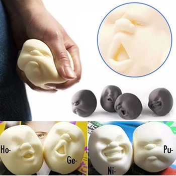 New Vent Ball Anti-stress Toys Human Face Surprise Emotion Relaxing Relieve Stress Toys for Adults Kids
New Vent Ball Anti-stress Toys Human Face Surprise Emotion Relaxing Relieve Stress Toys for Adults Kids