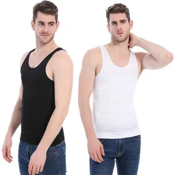 Shapers Vest Body Shaper Shirt Men Waist Trainer Vest Black/White Cincher Corset Slimming Tummy Control Belly Slim Shapewear
Shapers Vest Body Shaper Shirt Men Waist Trainer Vest Black/White Cincher Corset Slimming Tummy Control Belly Slim Shapewear