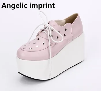 Angelic imprint woman mori girl lolita cosplay punk shoes lady high heels pumps women princess dress party single platform shoes
Angelic imprint woman mori girl lolita cosplay punk shoes lady high heels pumps women princess dress party single platform shoes