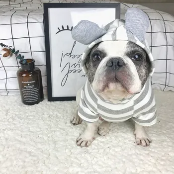 2018 Summer Pet Dog Clothes Cotton Striped Hoodies Dog Clothing for Dogs Puppy Outfit
2018 Summer Pet Dog Clothes Cotton Striped Hoodies Dog Clothing for Dogs Puppy Outfit