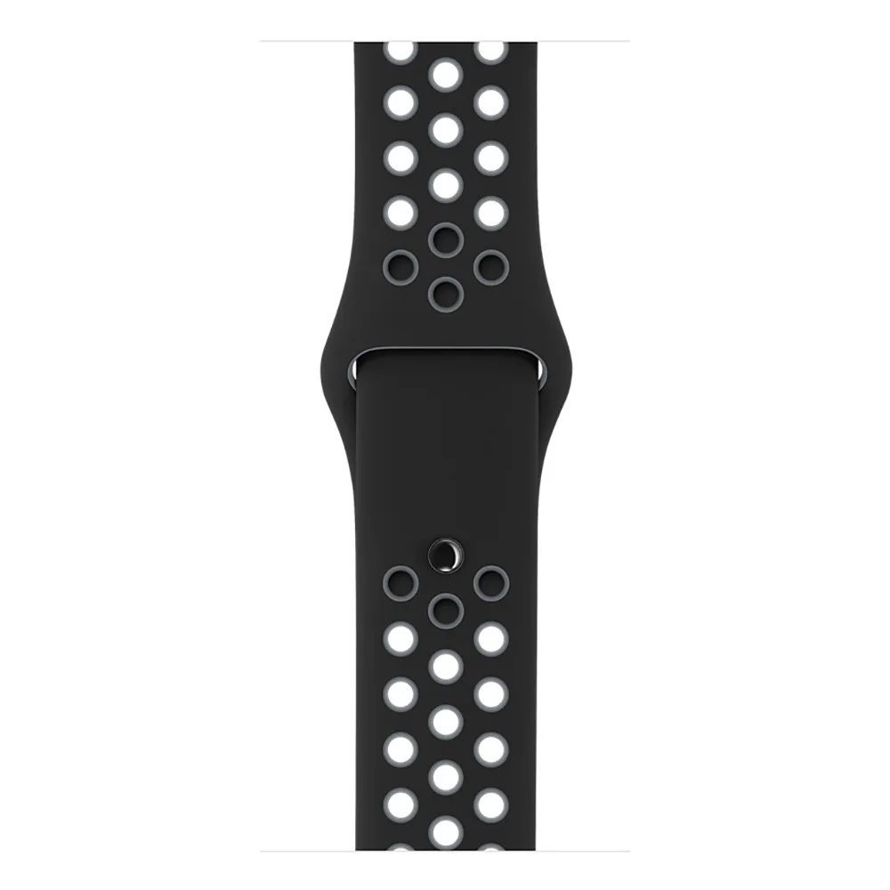 Silicone strap for Apple Watch Band 42mm Bracelet 40mm 44mm for Apple Watch Strap Rubber iwatch band 4/3/2 38MM Sport Wristbands Sadoun.com
