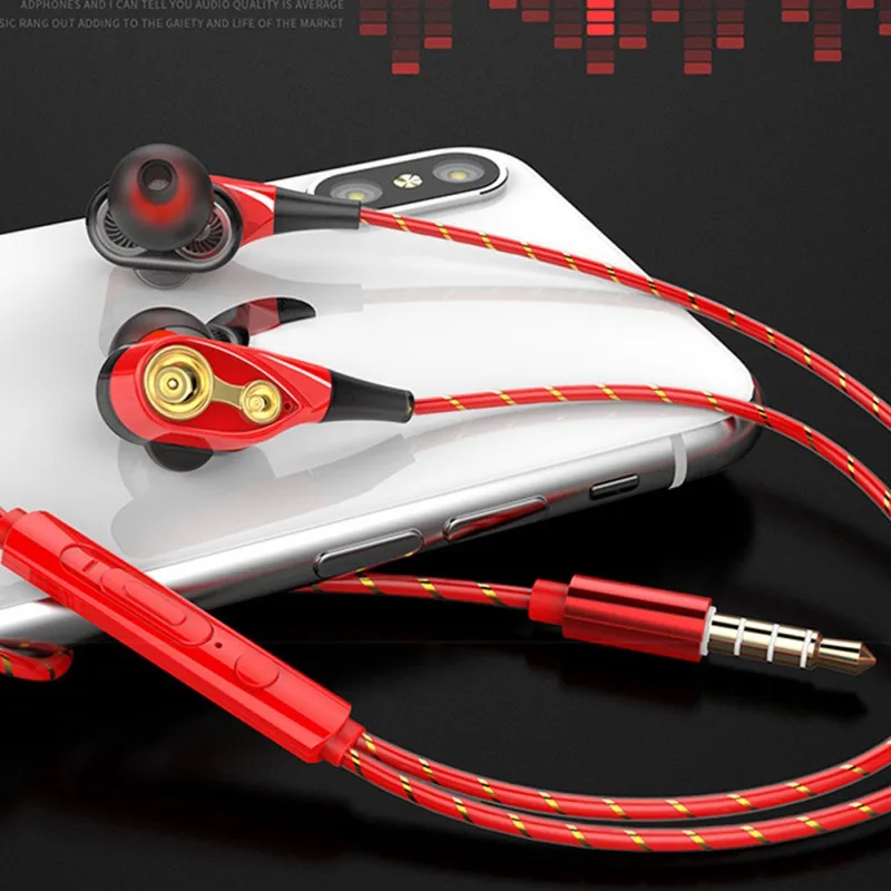 3.5MM In-ear Stereo HIFI Sports Game Earbuds Earphones Wired Dynamic Stereo Earphones ausdom auricolari Headset with Mic
3.5MM In-ear Stereo HIFI Sports Game Earbuds Earphones Wired Dynamic Stereo Earphones ausdom auricolari Headset with Mic