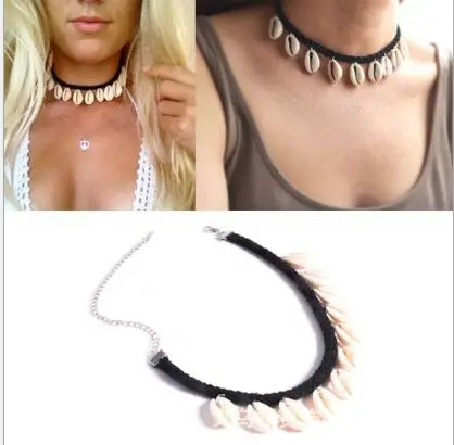 1pc New Fashion Sea Shell Choker Necklace Rope Chain Natural Seashell Jewelry Simple Collar Necklace for Women 8560
1pc New Fashion Sea Shell Choker Necklace Rope Chain Natural Seashell Jewelry Simple Collar Necklace for Women 8560
