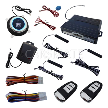 New Smart Car Alarm System Passive Keyless Entry Auto Lock & Unlock Ignition Button Start Rolling Code With Shock Sensor
New Smart Car Alarm System Passive Keyless Entry Auto Lock & Unlock Ignition Button Start Rolling Code With Shock Sensor
