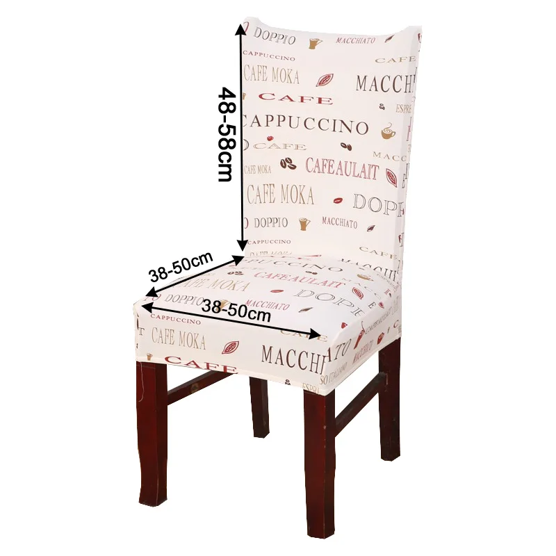 Universal Stretch Dining Chair Covers Elastic Kitchen Chair Case