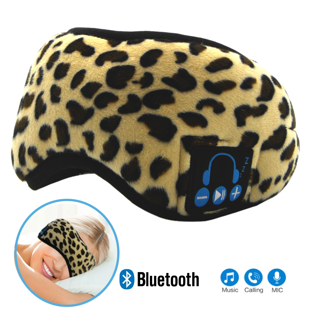 JINSERTA Wireless Bluetooth 5.0 Stereo Earphone Sleeping Eye Mask Headset Comfortable Washable with Built-in Headphones
JINSERTA Wireless Bluetooth 5.0 Stereo Earphone Sleeping Eye Mask Headset Comfortable Washable with Built-in Headphones