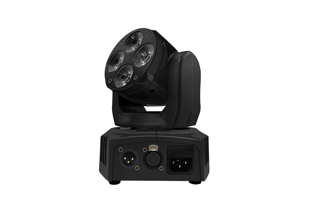 4*10W RGBW 4in1 LED Wash Moving Head Light