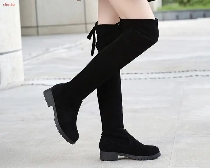 Autumn spring Low Heels Keep Warm Women Boots Over The Knee Boots Woman Stretch Fabric Knee High Boots Female Autumn Women Shoes
Autumn spring Low Heels Keep Warm Women Boots Over The Knee Boots Woman Stretch Fabric Knee High Boots Female Autumn Women Shoes