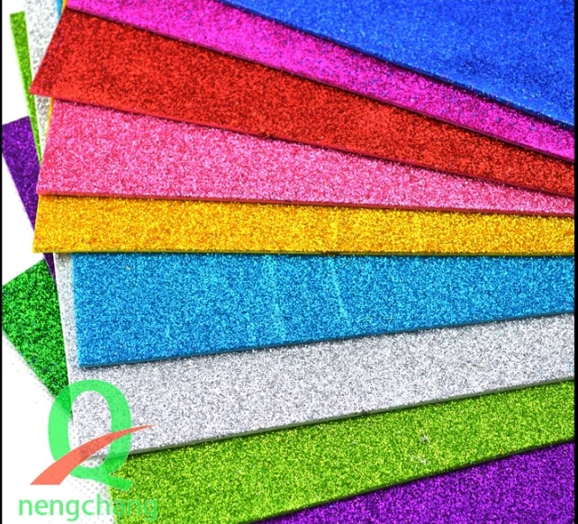 A4 Handmade Materials of Adhesive EVA Glitter Foam Paper Sheet Home Wall Decorations 20pics/lot
A4 Handmade Materials of Adhesive EVA Glitter Foam Paper Sheet Home Wall Decorations 20pics/lot