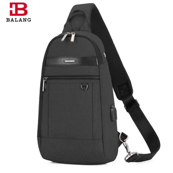 BALANG Brand Men Chest Pack for 9.7 inch Ipad Waterproof Oxford Messenger Bag Travel Shoulder Bags Male Casual Crossbody Bolsas
BALANG Brand Men Chest Pack for 9.7 inch Ipad Waterproof Oxford Messenger Bag Travel Shoulder Bags Male Casual Crossbody Bolsas