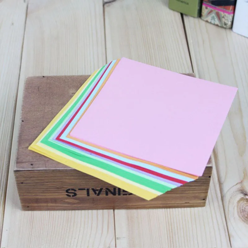 100pcs Multicolor Solid Color Origami Paper Craft Folding Square Papers Handmade DIY Scrapbooking Cards Gift Craft Decoration
100pcs Multicolor Solid Color Origami Paper Craft Folding Square Papers Handmade DIY Scrapbooking Cards Gift Craft Decoration