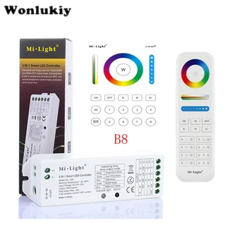 Mi.light B8 Wall-mounted Touch Panel FUT089 8 Zone 2.4G RF Remote LS2 5 In 1 Smart Led Controller for RGB+CCT Led Strip MiLight
Mi.light B8 Wall-mounted Touch Panel FUT089 8 Zone 2.4G RF Remote LS2 5 In 1 Smart Led Controller for RGB+CCT Led Strip MiLight
