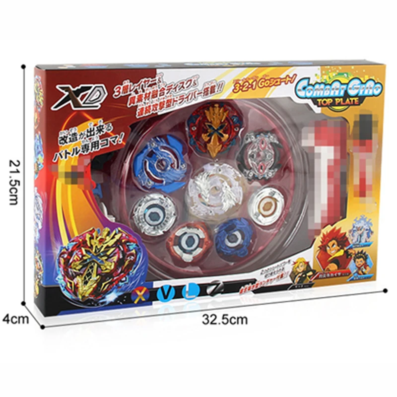 Bayblade new 4PCS Boxed bayblade Beyblade Burst 4D Set With Launcher Arena Metal Fight Battle Fusion Classic Toys Original Box
Bayblade new 4PCS Boxed bayblade Beyblade Burst 4D Set With Launcher Arena Metal Fight Battle Fusion Classic Toys Original Box