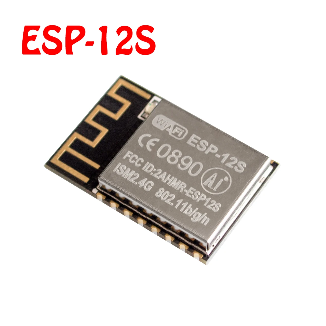 ESP-12S (ESP-12F upgrade) ESP8266 remote serial Port WIFI wireless module 2016 New version
ESP-12S (ESP-12F upgrade) ESP8266 remote serial Port WIFI wireless module 2016 New version