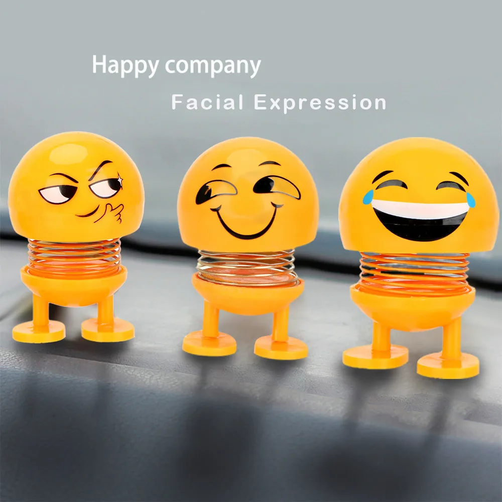 MOVEO Shaking Head Toys Car Ornaments Bobblehead Nod Dolls Cute Cartoon Funny Emoji Wobble Lovely Car Dashboard Decor Auto
MOVEO Shaking Head Toys Car Ornaments Bobblehead Nod Dolls Cute Cartoon Funny Emoji Wobble Lovely Car Dashboard Decor Auto
