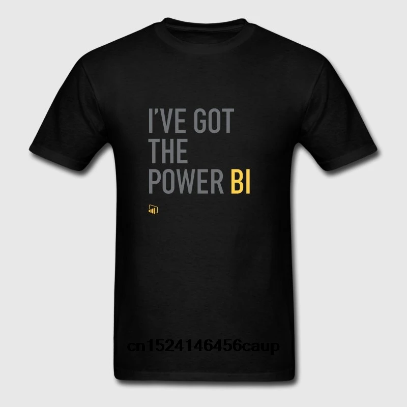 100% Cotton O-neck Custom Printed Men T shirt I ve Got the Power BI Women T-Shirt
100% Cotton O-neck Custom Printed Men T shirt I ve Got the Power BI Women T-Shirt