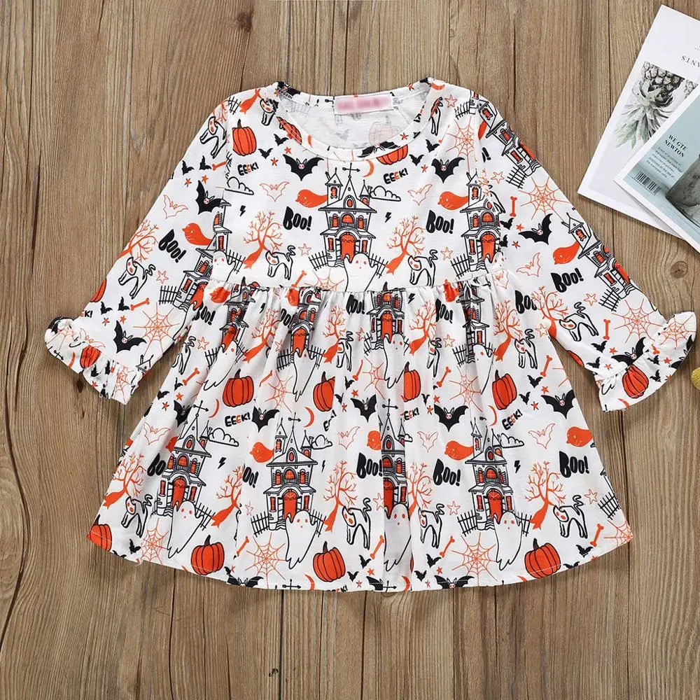 Toddler Kids Baby Girls Cartoon Halloween Pumpkin Long Sleeve Princess Ruched Dress Casual Loose Breathable Clothes Z18$
Toddler Kids Baby Girls Cartoon Halloween Pumpkin Long Sleeve Princess Ruched Dress Casual Loose Breathable Clothes Z18$